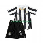 Camisolas de futebol Santos FC Neymar JR 10 Criança Equipamento Alternativa 2025/26 Manga Curta